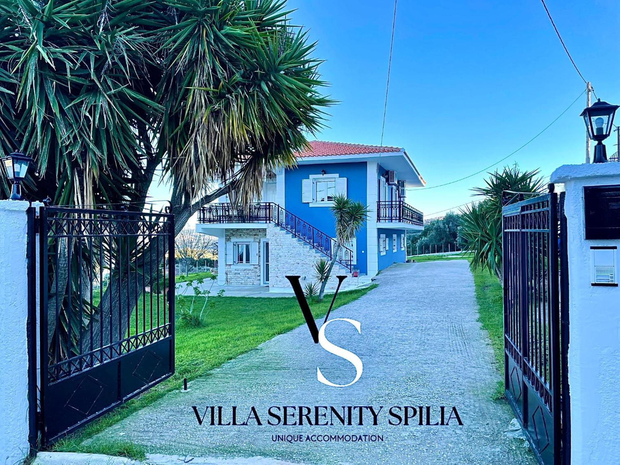 Villa Serenity Spilia Garden Floor อาร์กอสโตลี ภายนอก รูปภาพ
