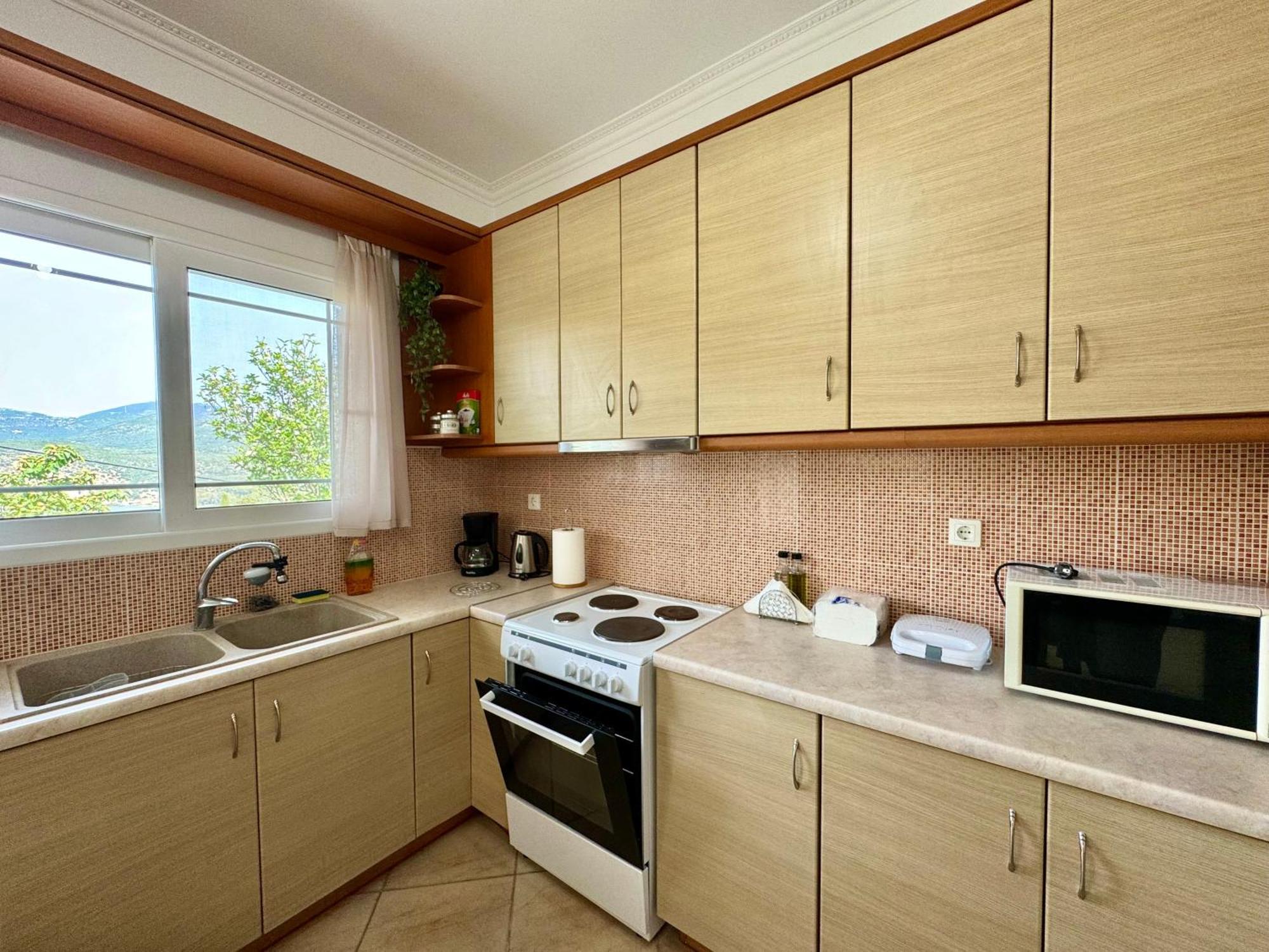 Villa Serenity Spilia Garden Floor อาร์กอสโตลี ภายนอก รูปภาพ