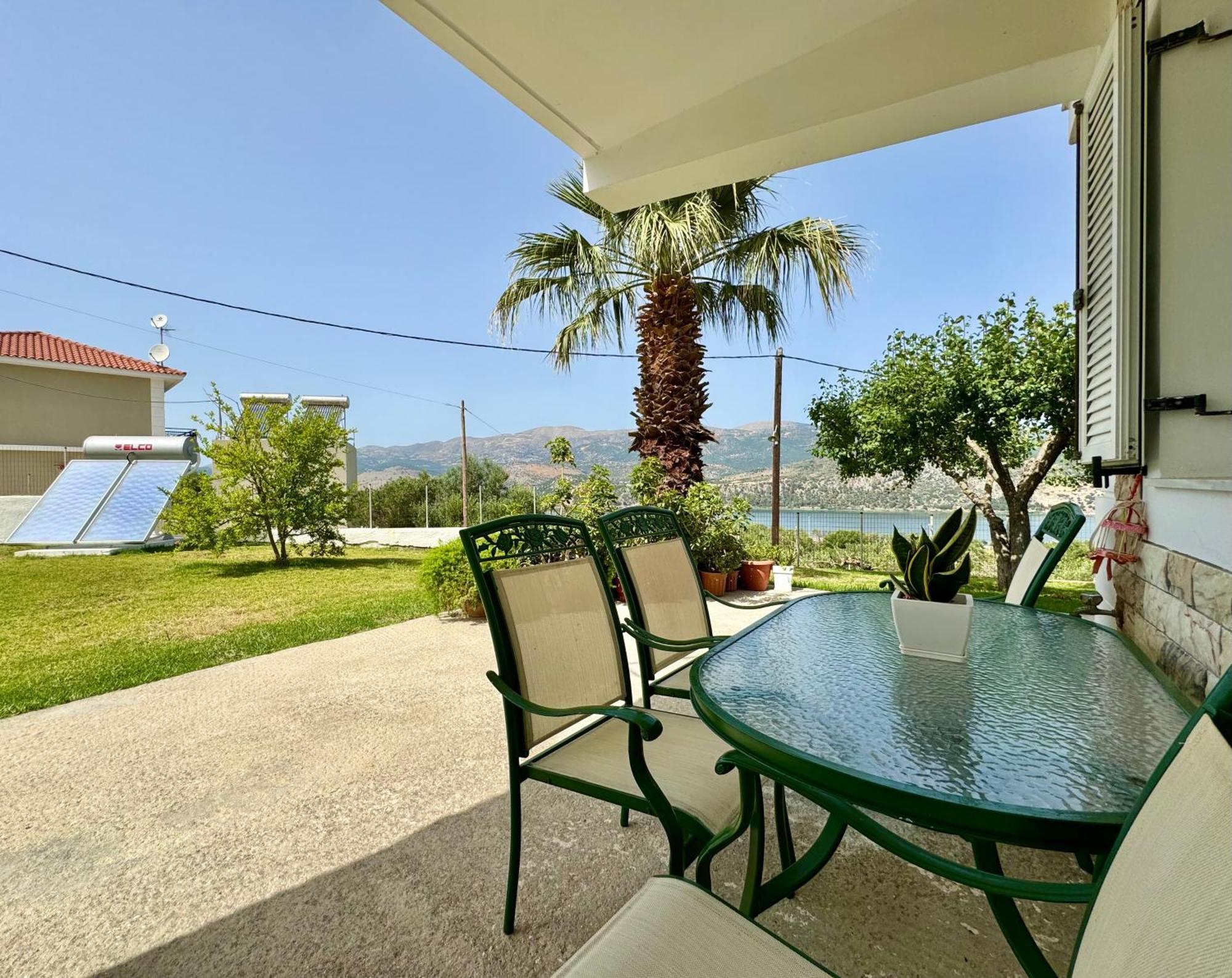 Villa Serenity Spilia Garden Floor อาร์กอสโตลี ภายนอก รูปภาพ